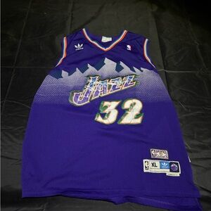 Adidas Utah Jazz Jersey - Purple